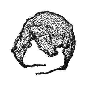 Annie Cotton Triangle Hair Net for Salons, Styling Hair, Holding Styles in Place